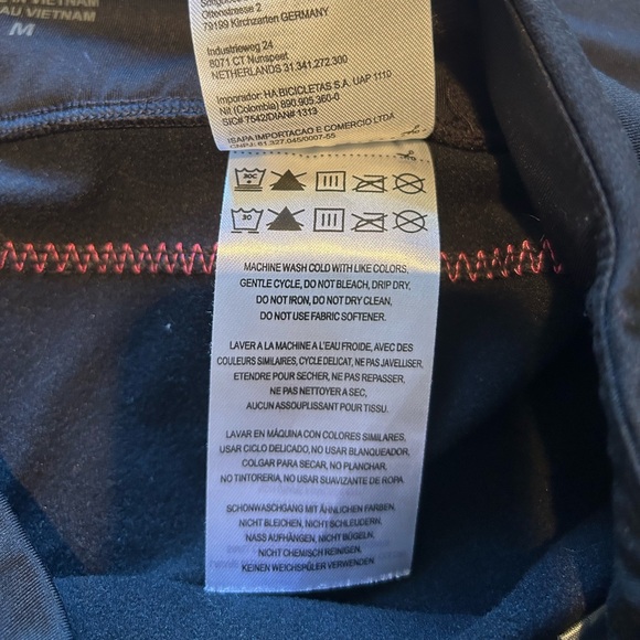 Pearl Izumi Black Pink and Silver Leggings - Picture 7 of 11